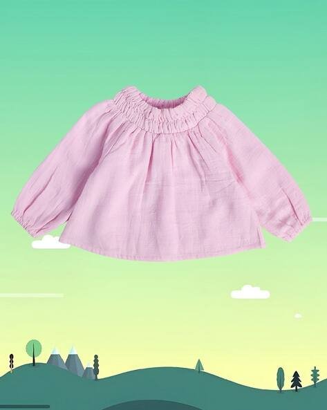 Miniklub Girls Round-Neck Top