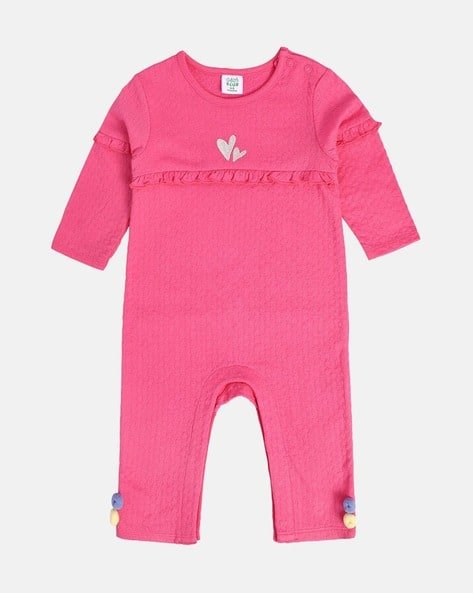 Miniklub Infants Romper with Ruffles Overlay