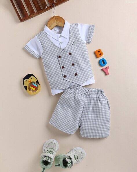 MOM'S LOVE Half Sleeves Pocket Look Set