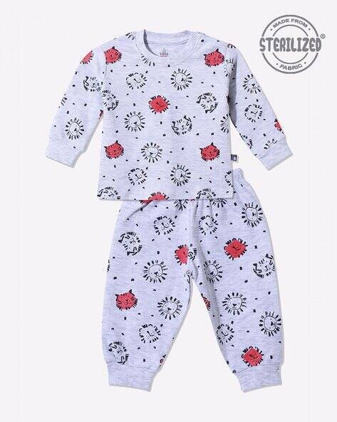 MOM'S LOVE Printed T-Shirt with Joggers