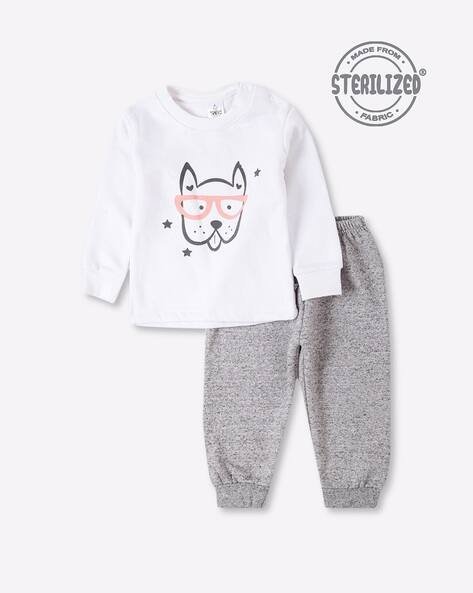 MOM'S LOVE Tinyo Printed Tracksuit Set