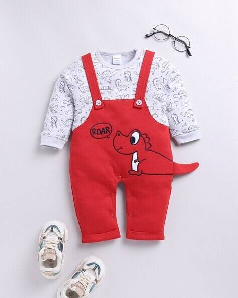 MOM'S LOVE Graphic Print Rompers