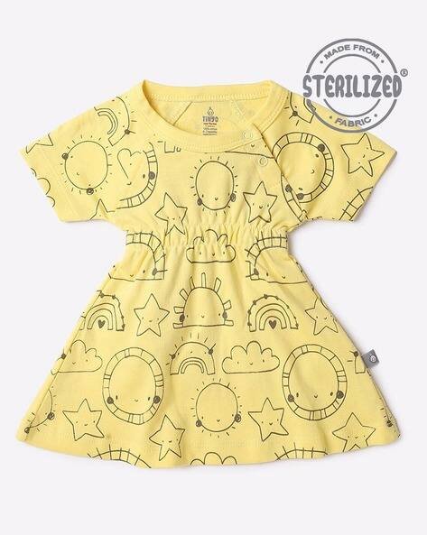 MOM'S LOVE Printed A-Line Dress