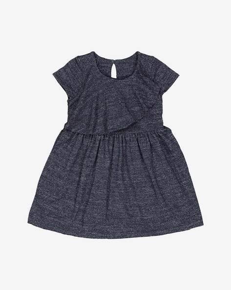 Mothercare Flared Dress with Ruffled Panel