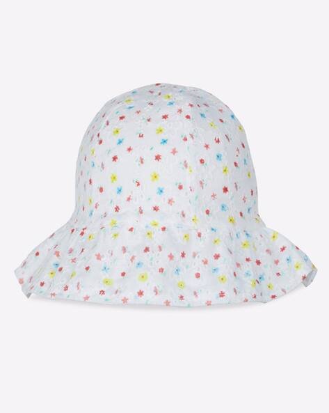 Mothercare Floral Broderie Sun Hat