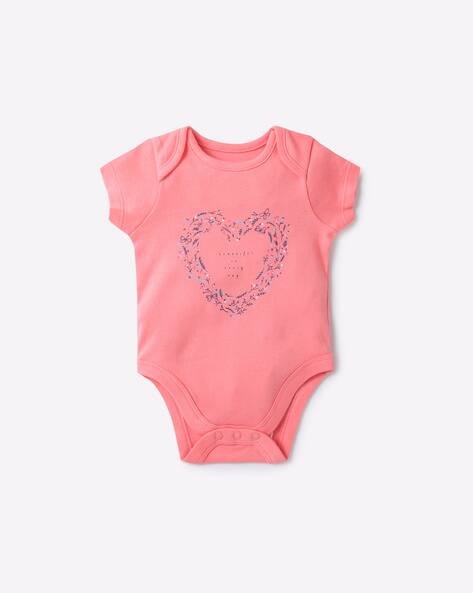 Mothercare Graphic Print Crew-Neck Bodysuit