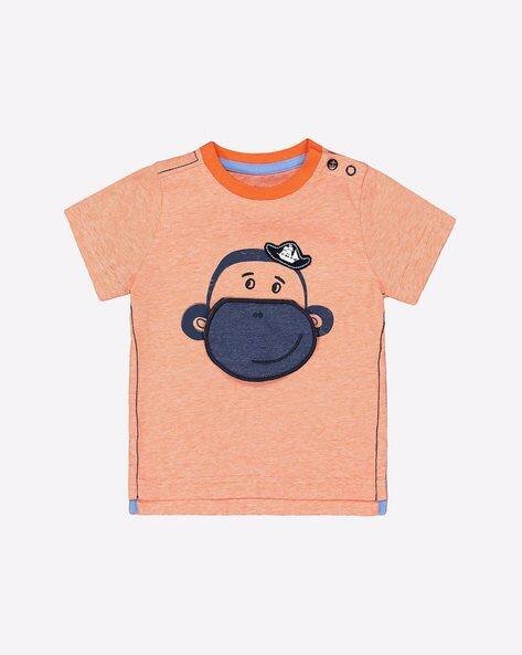 Mothercare Graphic Print T-shirt with Applique