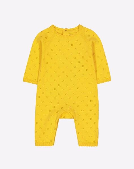 Mothercare Knitted Onesie with Raglan Sleeves