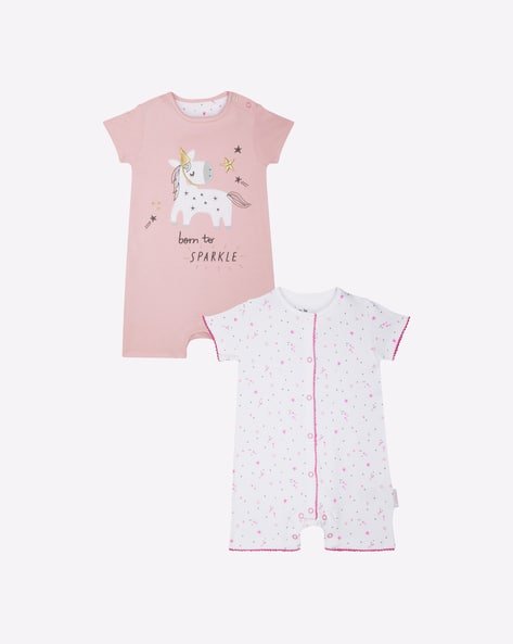 Mothercare Pack of 2 Rompers