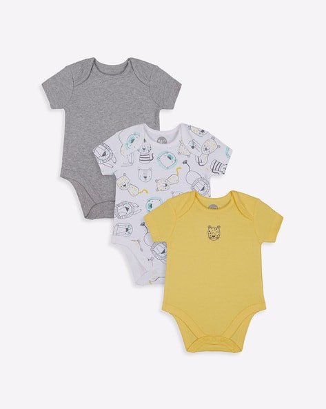 Mothercare Pack of 3 Bodysuit