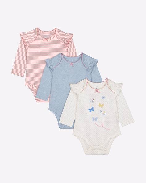 Mothercare Pack of 3 Printed Bodysuit