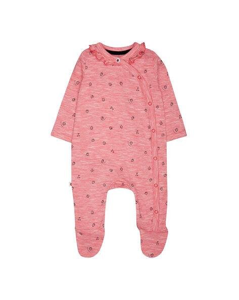 Mothercare Strawberry Print Cotton Sleepsuit