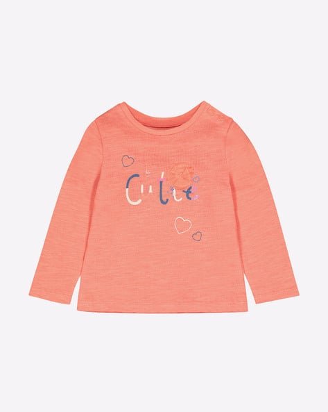 Mothercare Typographic Print Round-Neck T-shirt