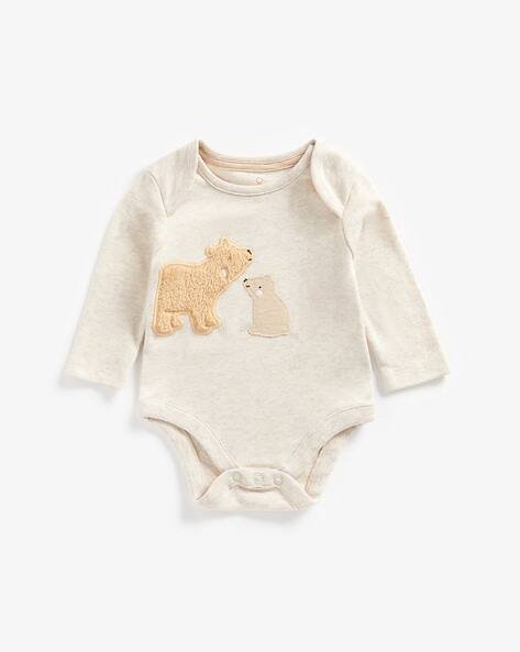 Mothercare Bear Round-Neck Bodysuit