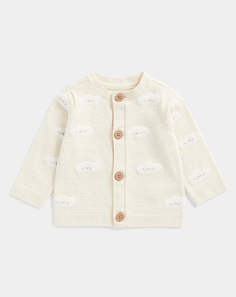 Mothercare Cloud Knit Cotton Cardigan