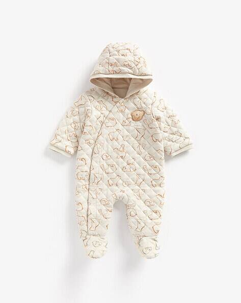 Mothercare Hooded Snowsuit with Applique