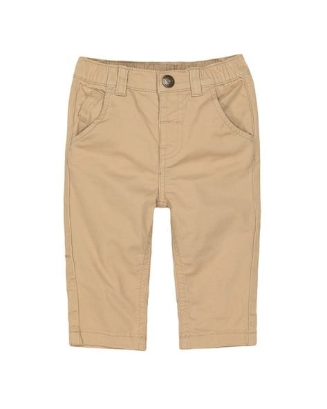 Mothercare Mid-Rise Flat-Front Trousers