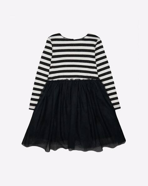 Mothercare Striped Fit & Flare Dress