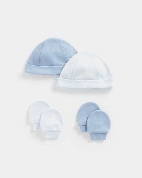Mothercare Pack of 2 Mittens with Beanies