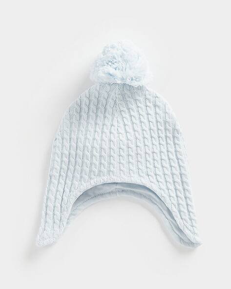 Mothercare Beanie with Pom-Pom Detail