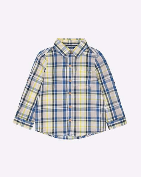 Mothercare Checked Shirt with Patch Pocket