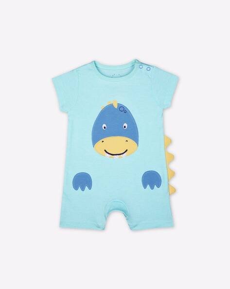 Mothercare Dino Appliqued Rompers