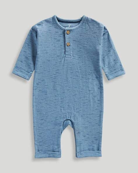 Mothercare Infants Ribbed Cotton Rompers