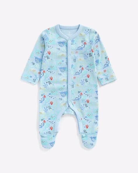 Mothercare Kitsch Print Full-Sleeves Rompers