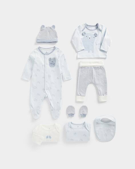 Mothercare Printed Rompers Gift Set