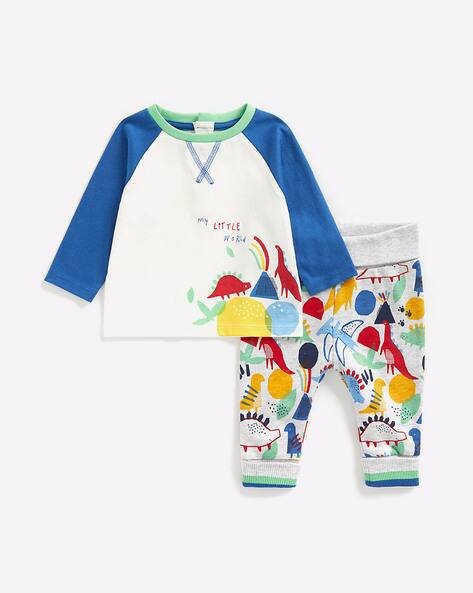 Mothercare Printed T-shirt with Pants