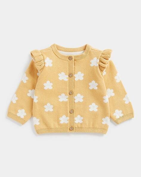 Mothercare Floral Knitted Cardigan