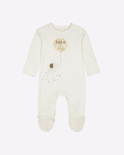 Mothercare Cotton Romper with Applique