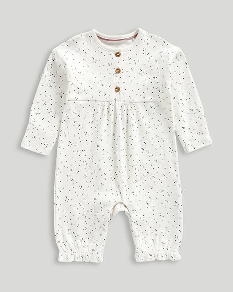 Mothercare Infants All-Over Print Cotton Romper