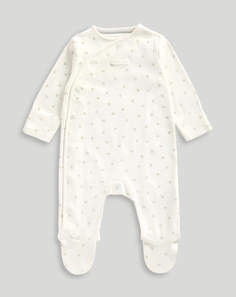 Mothercare Unisex All-Over Print Cotton Romper