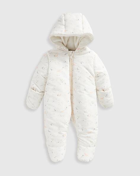 Mothercare Unisex Woodland Hooded Snowsuit