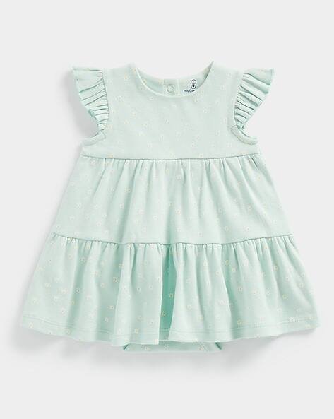 Mothercare Floral Print Tiered Dress
