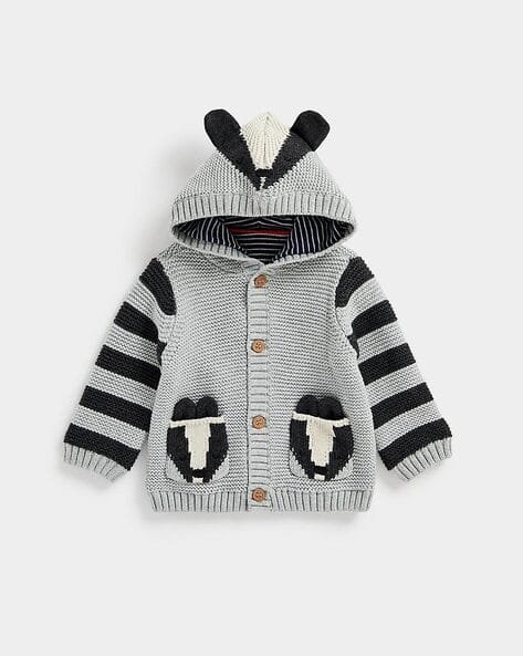 Mothercare Hooded Cardigan with 3D Ears