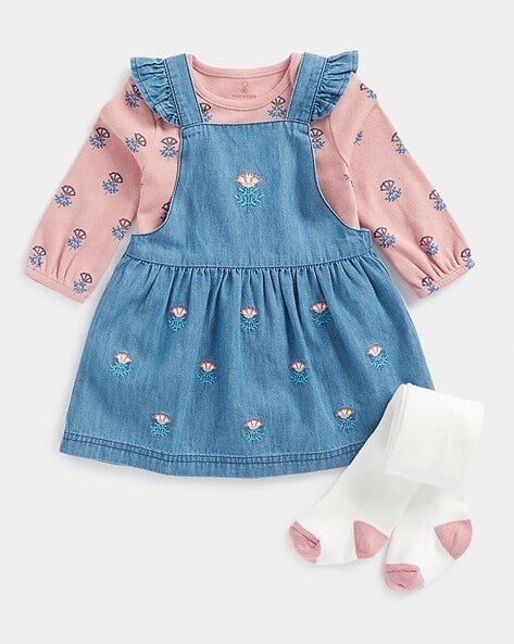 Mothercare Embroidered Skirt Set