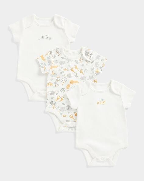 Mothercare Pack of 3 Onesies