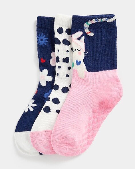 Mothercare Girls Pack of 3 Socks