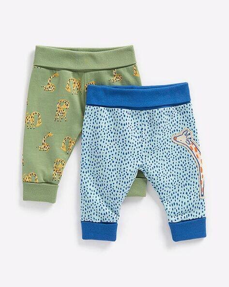 Mothercare Pack of 2 Novelty Print Jogger Pants
