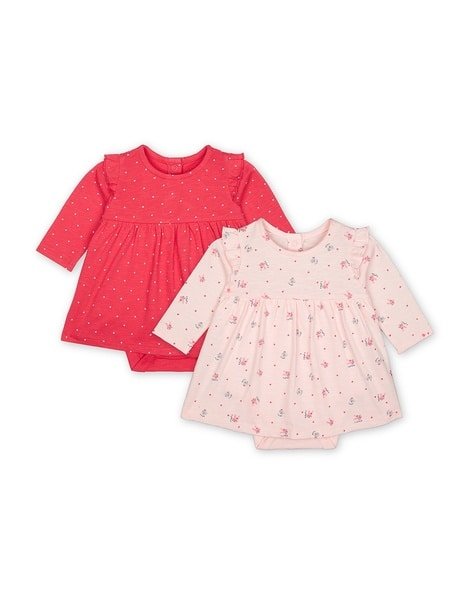 Mothercare Pack of 2 Printed A-line Dresses