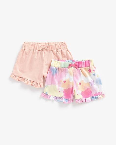 Mothercare Pack of 2 Shorts with Ruffled Hems