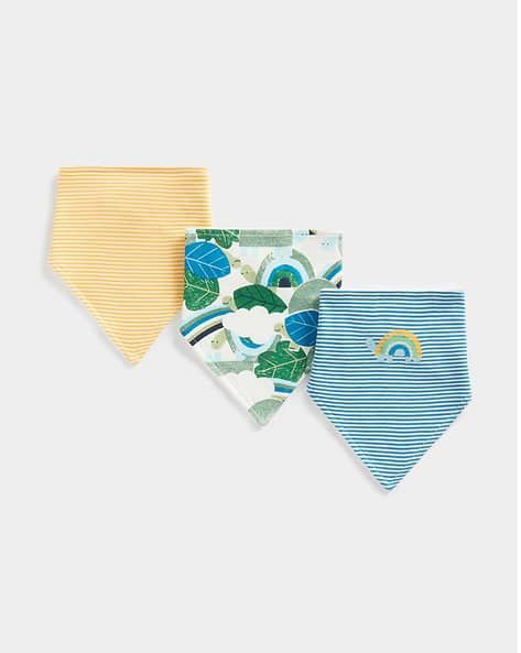 Mothercare Pack of 3 Cotton Bibs