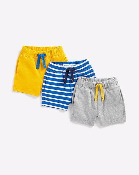 Mothercare Pack of 3 Printed Shorts with Insert Pockets