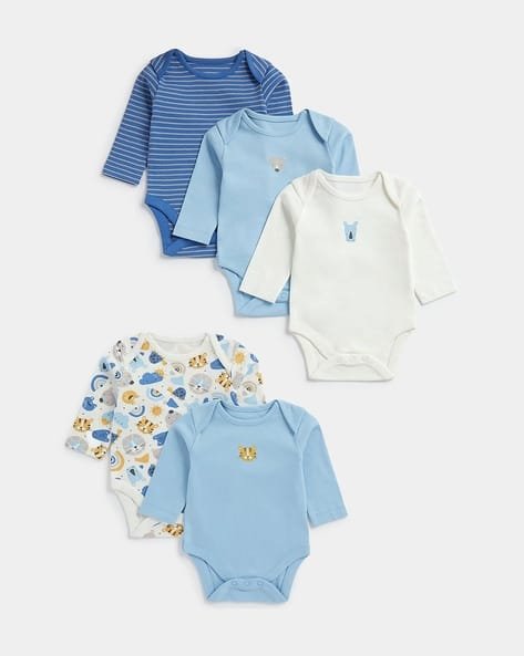 Mothercare Pack of 5 Bodysuits