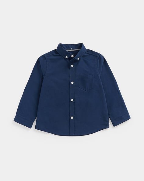 Mothercare Full Sleeves Oxford Shirt
