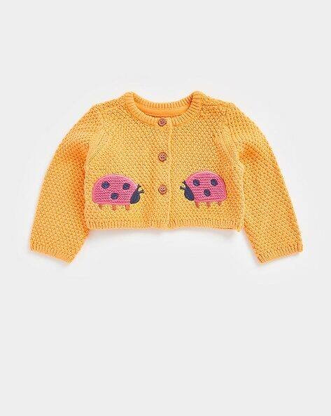 Mothercare Ladybug Crochet Cardigan