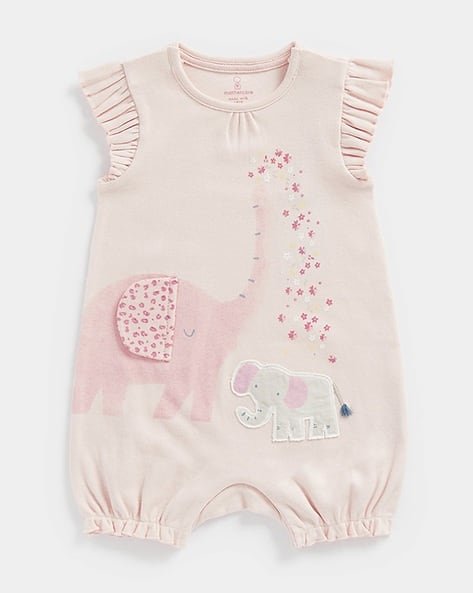 Mothercare Elephant Print Romper