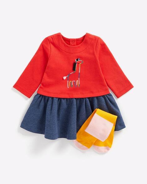 Mothercare A-line Dress with Tights